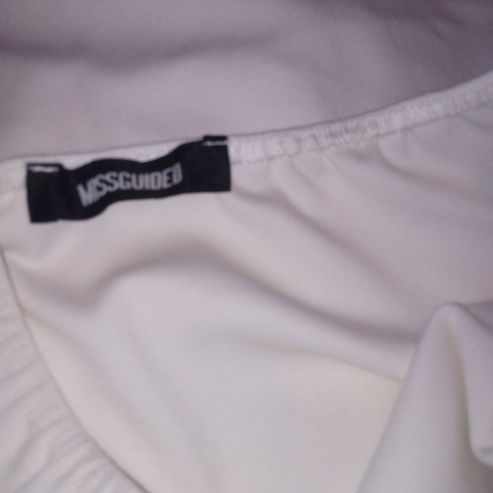 White Halter Dress - Picture 2 of 6